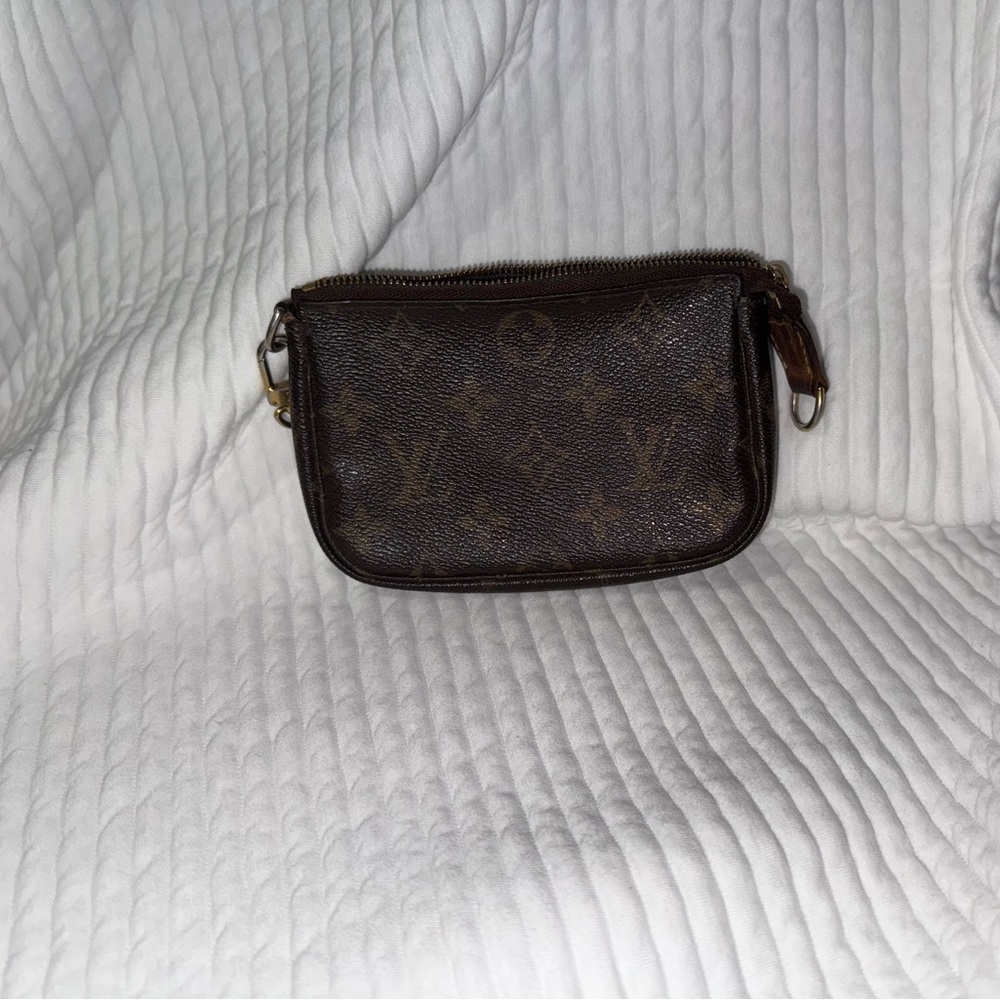 Louis Vuitton Dark Brown Monogram Clutch